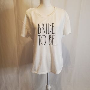 RAE DUNN Bride To Be T-shirt  👰‍♂